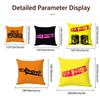 Punk Sex Pistols Cushion Cover Cushion Cover Set 4Pcs 50X50 45X45 40X40 Pillowcase Decorative Sofa Home Decor