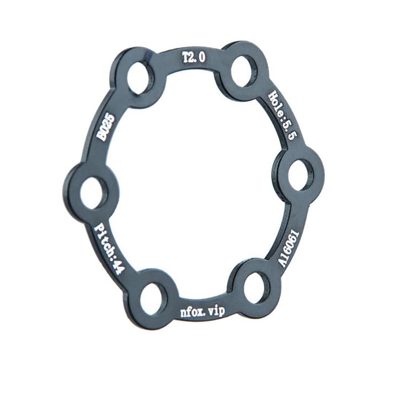 Electric Scooter Brake Disc Aluminium Alloy 6 Hole Brake Disc With 6 Screws Disc Brake Rotor Bicycles Brake Accessories