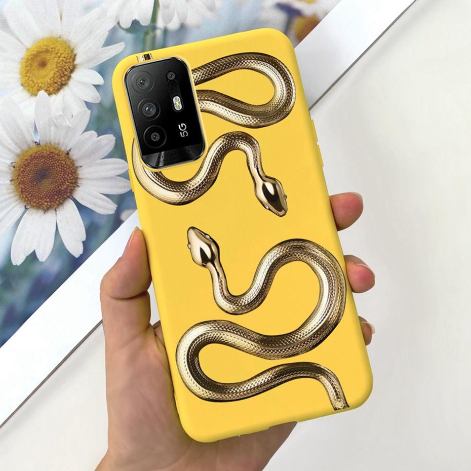 Fashion Case For OPPO Reno5 Z CPH2211 Soft Silicon Shockproof Protective Cover For Oppo Reno 5Z 5G Phone Cases