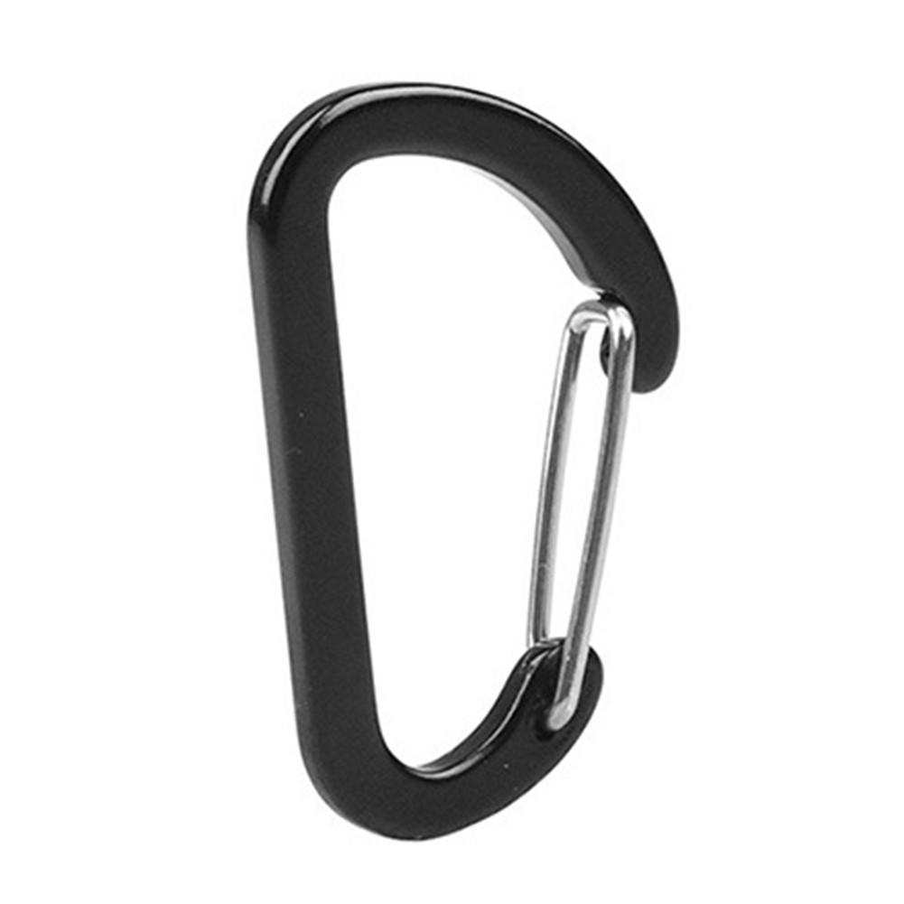 Outdoor Climbing Camping Stainless For MI-ni Carabiner Spring Hook Clip Keychain