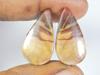24Cts.Natural Red Jasper Matched Pair Pear Cabochon Gemstone 13X25X04 MM SK-228
