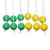 6Pcs Golf Tossing Ball Replacement Outdoor Lawn Yard Golf Throwing Ball Hard Golf Training Ball for Ladders Toss Game