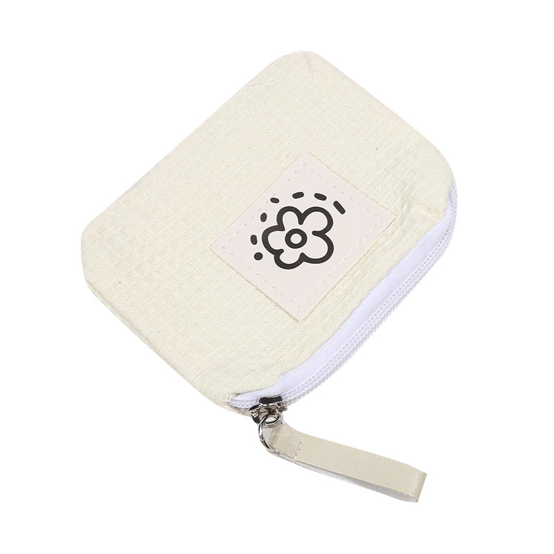 Cute Simple Zipper Small Change Purse Women Travel Card Holder Mini Cosmetic Pouch for Organizing Small Items Cash