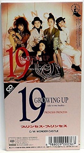 

CD PRINCESS PRINCESS - 19 GROWING UP 10EH3003 Japan Japanese Pop/Rock Used