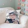 T-Tengens Uzuis Case Plush Fabric Soft Pillowcase Double Sided Print Cushion Cover Household Gifts