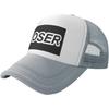 Loser Graphic Trucker Hat Mesh Baseball Snapback Cap Casual Outdoor Unisex Adult
