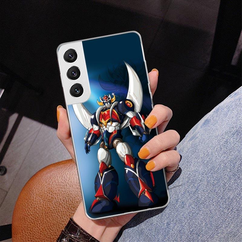Manga Mazinger Z Anime Phone Case For Samsung Galaxy S24 S25 Edge S26 Ultra S23 S22 S21 Plus S20 FE + Personalized Print Cover G