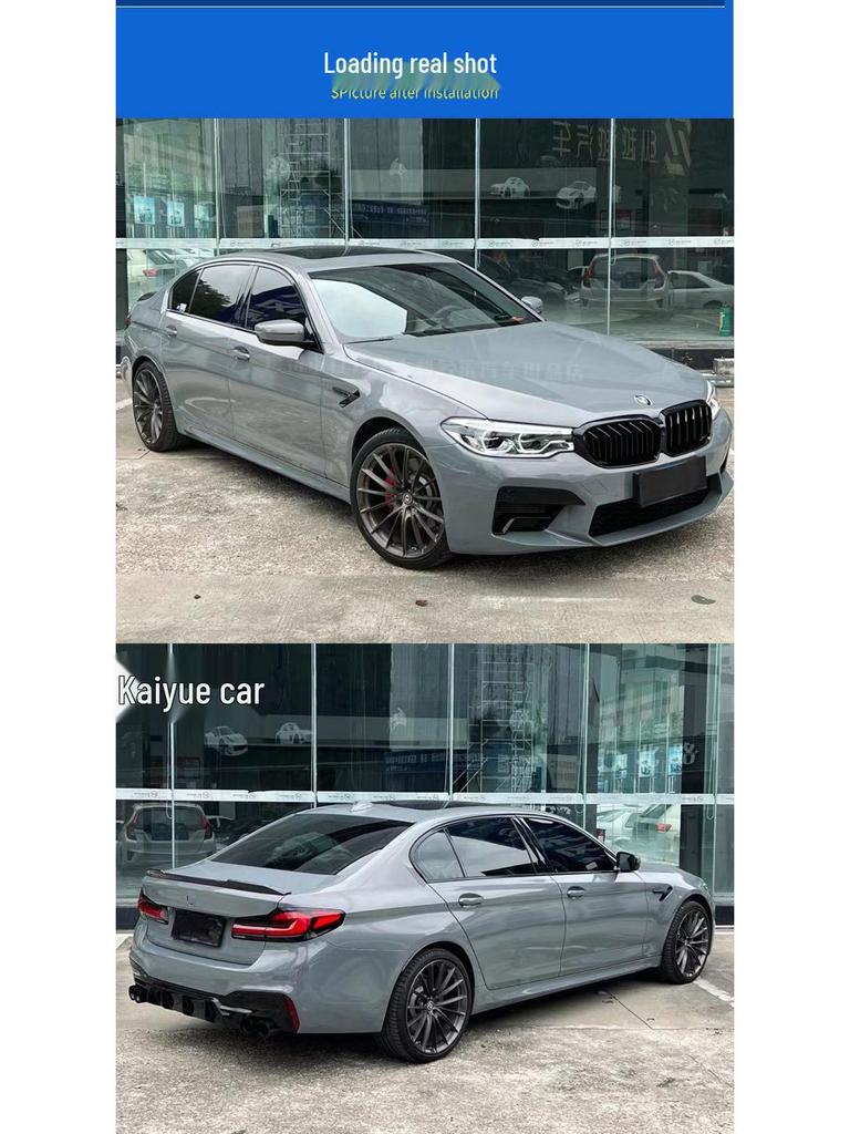 2017-2020 BMW 5 Series G30/G38 M5 Body Kit (21+ Style) - No Light Modification Needed