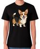 Pembroke Welsh Corgi Koer T-särk Armas Naeratav Corgi Lemmiklooma Armastaja Unisex T-särk