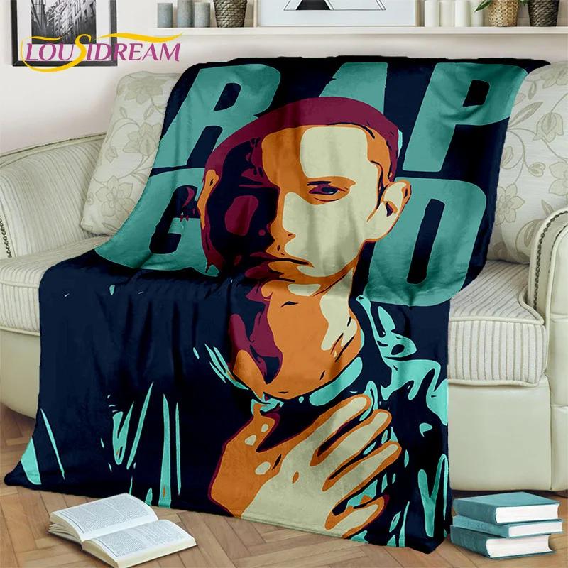 Hip Hop Rapper Art Legend Star 3D Blanket,Soft Throw Blanket for Home Bedroom Bed Sofa Picnic Travel Office Cover Blanket Kids