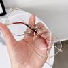 Mode Retro Metall runder Rahmen Anti Blaulicht Brille Frauen Computer Gaming Augenschutz klassische Brille schlichte Brille