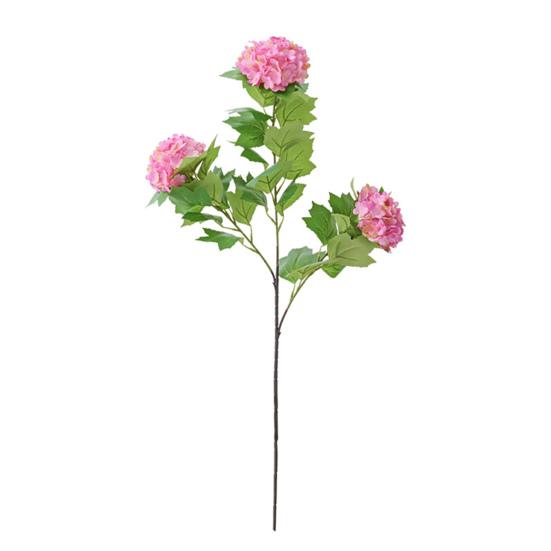 Faux Hydrangea with Bendable Stem Realistic Simulated Hydrangea Long-lasting Fake Flowers for Floral Arrangements Home Decor Weddings