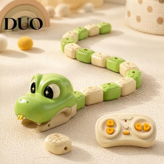 Childrens Snake Toy 1/2 Sets Remote Control Magnetic Toy, 2 Players Competitive Eating Itself Parent-Child Interactive for Toddlers Boys Girls Parent