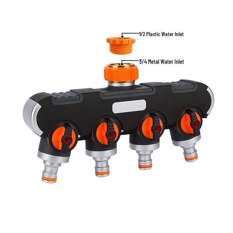 Kaidi 4-Way Water Splitter CN plug (adapter included)
