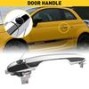 Front Exterior Outside Chrome Handle Door Driver for LH 500 Side Fiat 68069943AB