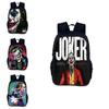 Joker Small Backpack For Men Women Casual Nylon School Bag With Adjustable Straps