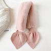 Thickened Warm Wide Noble Thermal Scarf Women Autumn Winter Imitation Rabbit Fur Scarf