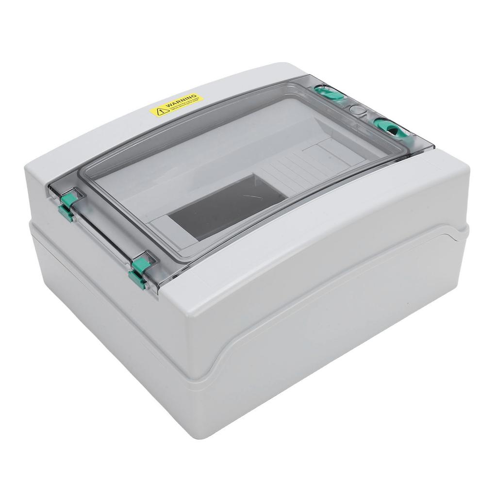 Elektrischer Verteilerkasten 12 Stromkreise IP66 Regensicher Außenverteilerkasten mit Transparentem Deckel für Industrie
