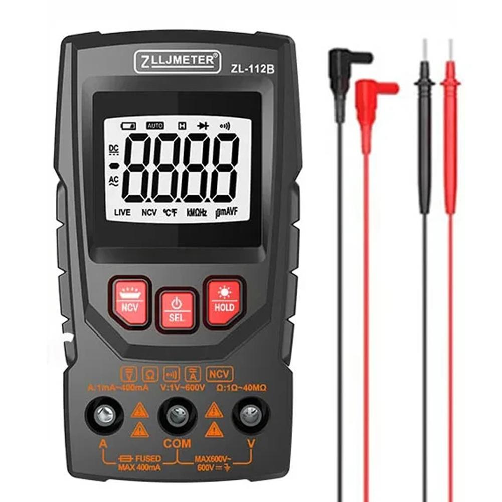 Professionelles Digitalmultimeter Farbanzeige Handmultimeter NCV Tester Professionelle Spannung