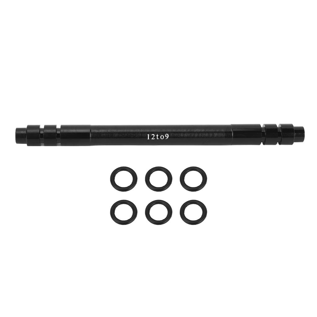Adaptér náboje z 12mm na 9mm pevnou osu Hliníková slitina pro příslušenství pro horská a silniční kola 148mm 5.8in