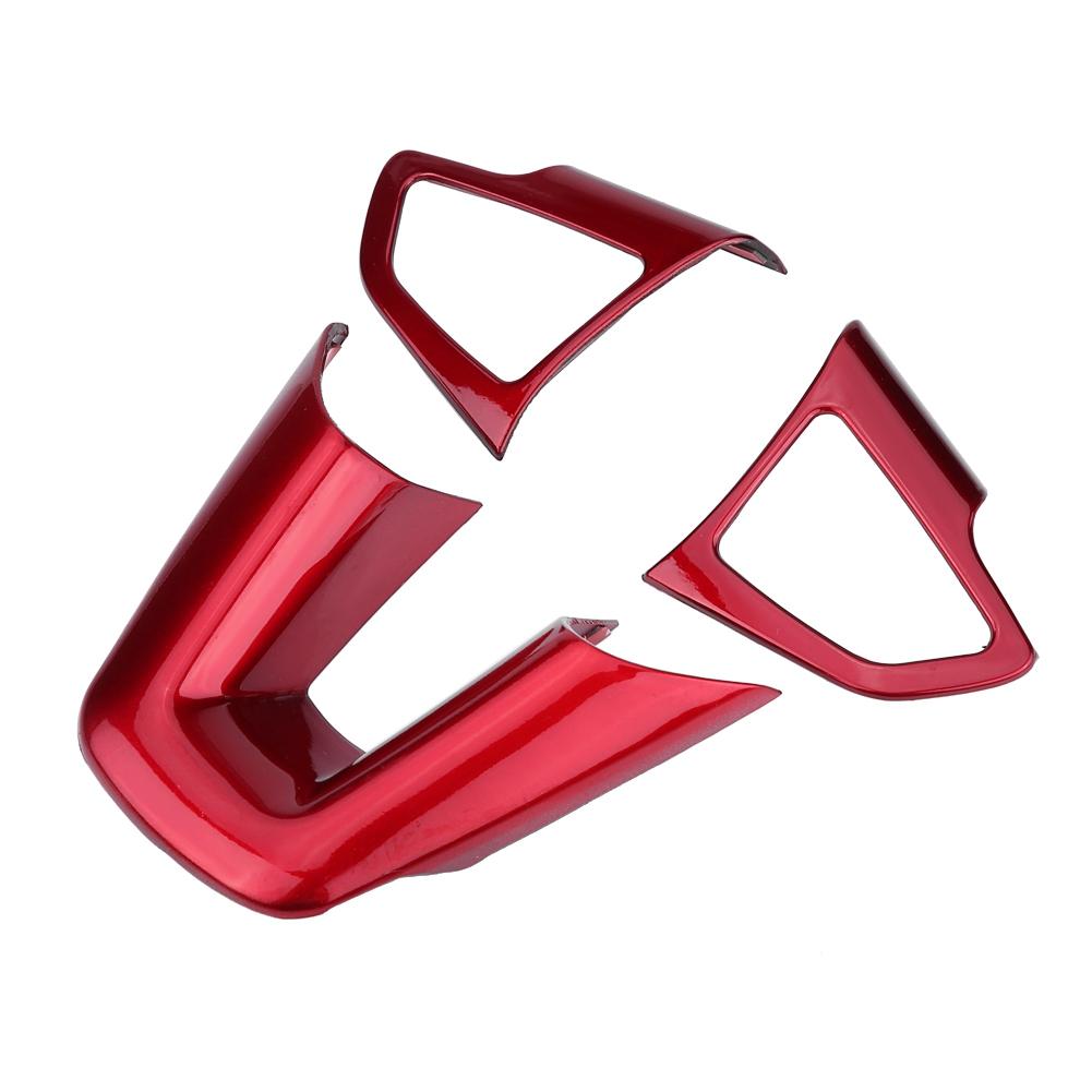 ABS Car Styling Steering Wheel Buttons Decoration Cover Trim Sticker for Ford Focus 2015 2018