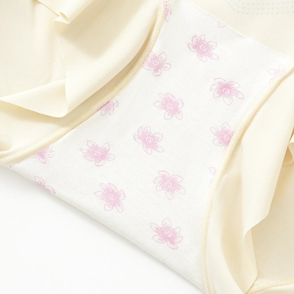 High Waist Women Underwear Full Coverage Briefs Soft Breathable Postpartum Panties Stretch Underpants Tummy Control Ladies Panties