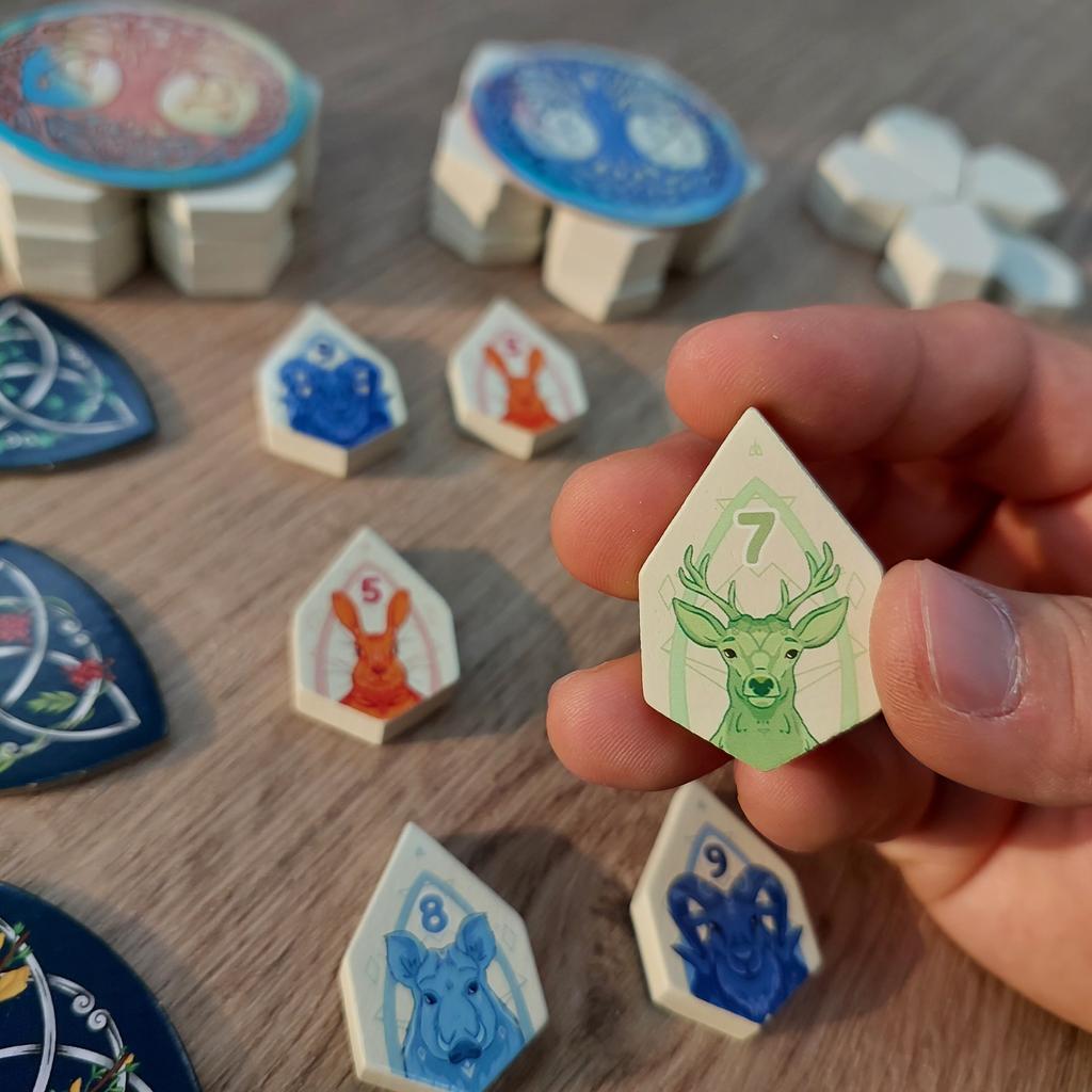 Triketa Family Tile Numbers Board Game