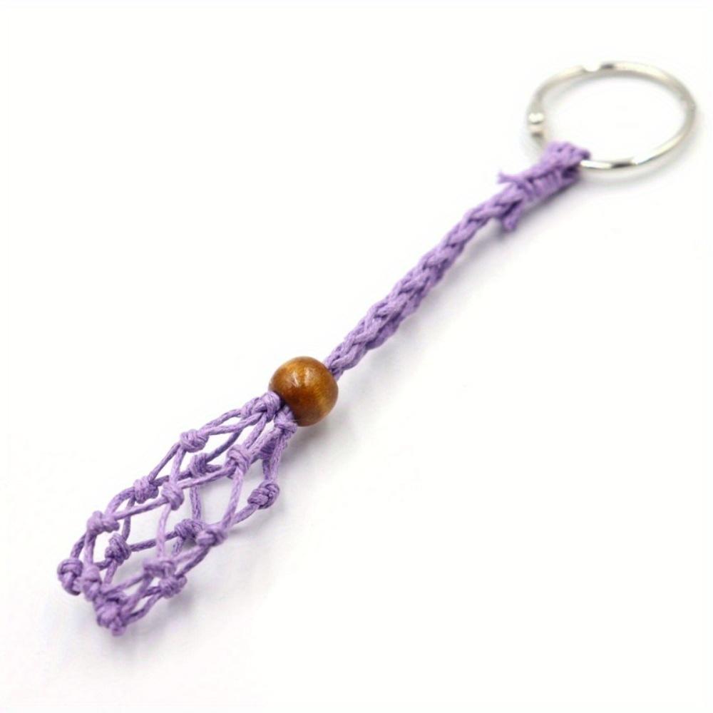 1pc Boho Style Adjustable Braided Necklace Cord with Stone Holder Handmade Net Design for Everyday Jewelry Accessories, Cord for Necklace