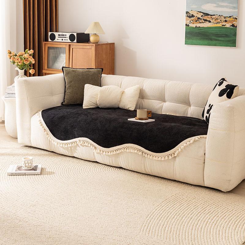 Special-Shaped Irregular Sofa Cushion  New Chenille Straight Row Seat Cushion Four-Season Universal Non-Slip Cover Cover Cloth Towel