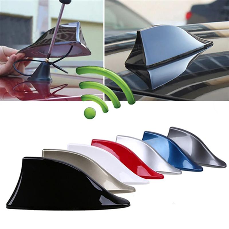 Für Alle Automobile Antennen Auto Außenstyling Ersatzteile Autoradio Haifischflosse Auto Haifischantenne Radio UKW-Signal Design