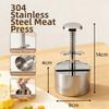 Non Stick Hamburger Patty Maker Stainless Steel Meat Patty Press Patty Making Mold  Kitchen Use
