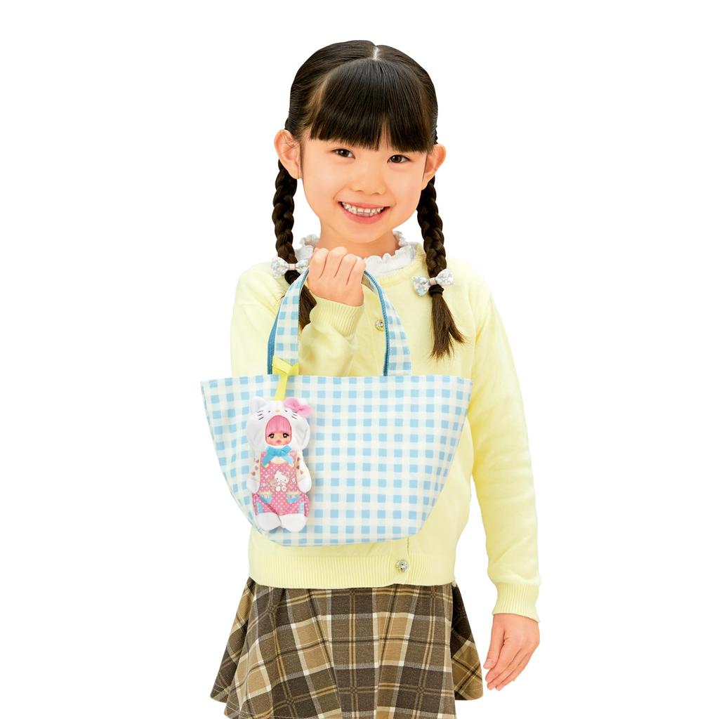 Sada přívěsků Hello Kitty pro výlet s kapesní panenkou Pilot, věk 3+, Mel-chan