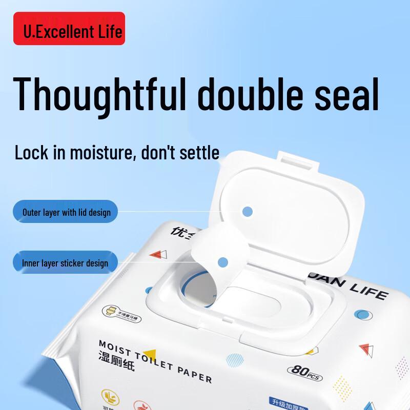 Youquan Life Flushable Wet Wipes