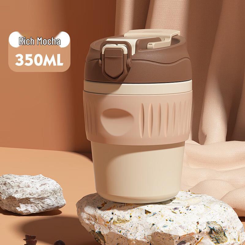 OLOEY Portable Stainless Steel Insulated Coffee Mug