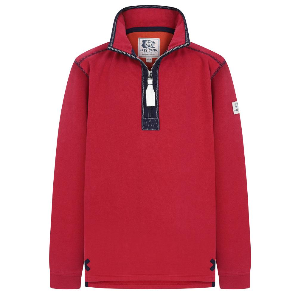 Lazy Jacks Boys Quarter Zip Sweatshirt