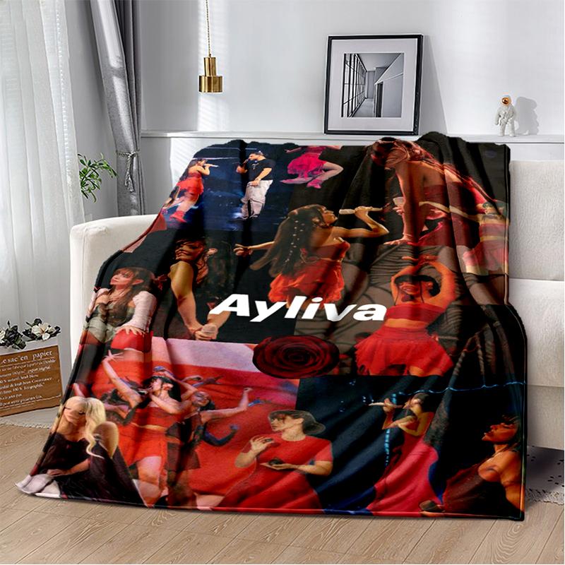 3D Ayliva Lieb Pop Singer  Soft Flannel Blanket for Bed Bedroom Sofa Picnic,Throw Blanket for Cover Outdoors Leisure Gift Kids