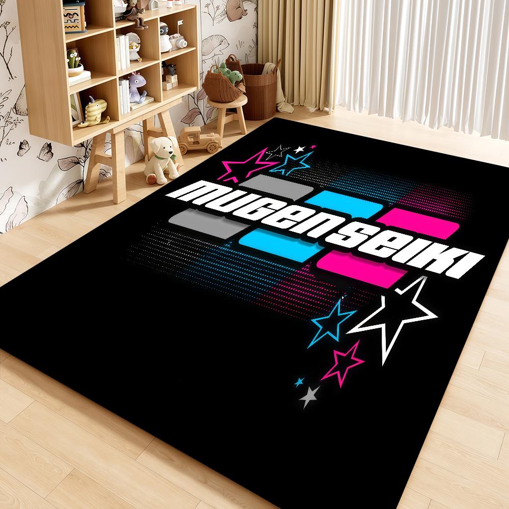 Door Cool Seiki Mat Bedside Entrance Bath Floor Decoration Corridor Door Fashion Logo Mat Carpet Living Room M-Mugen Balcony
