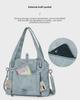 Women's Large Capacity Retro Shoulder Messenger Handbag
