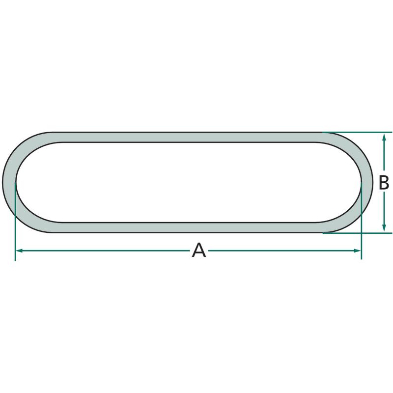 C-type chain 65 x 40 x 10 DIN 5685 7001462