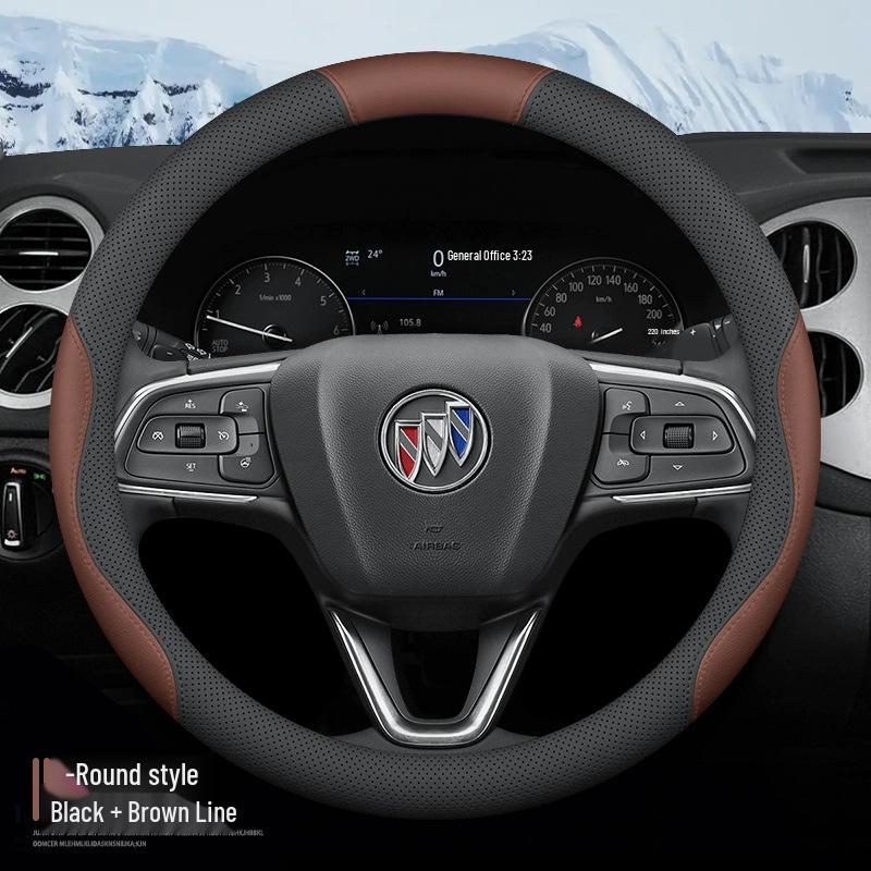 Buick Verano Steering Wheel Cover: Ultra-Thin, Four-Season, Fits 2015-2023 Models