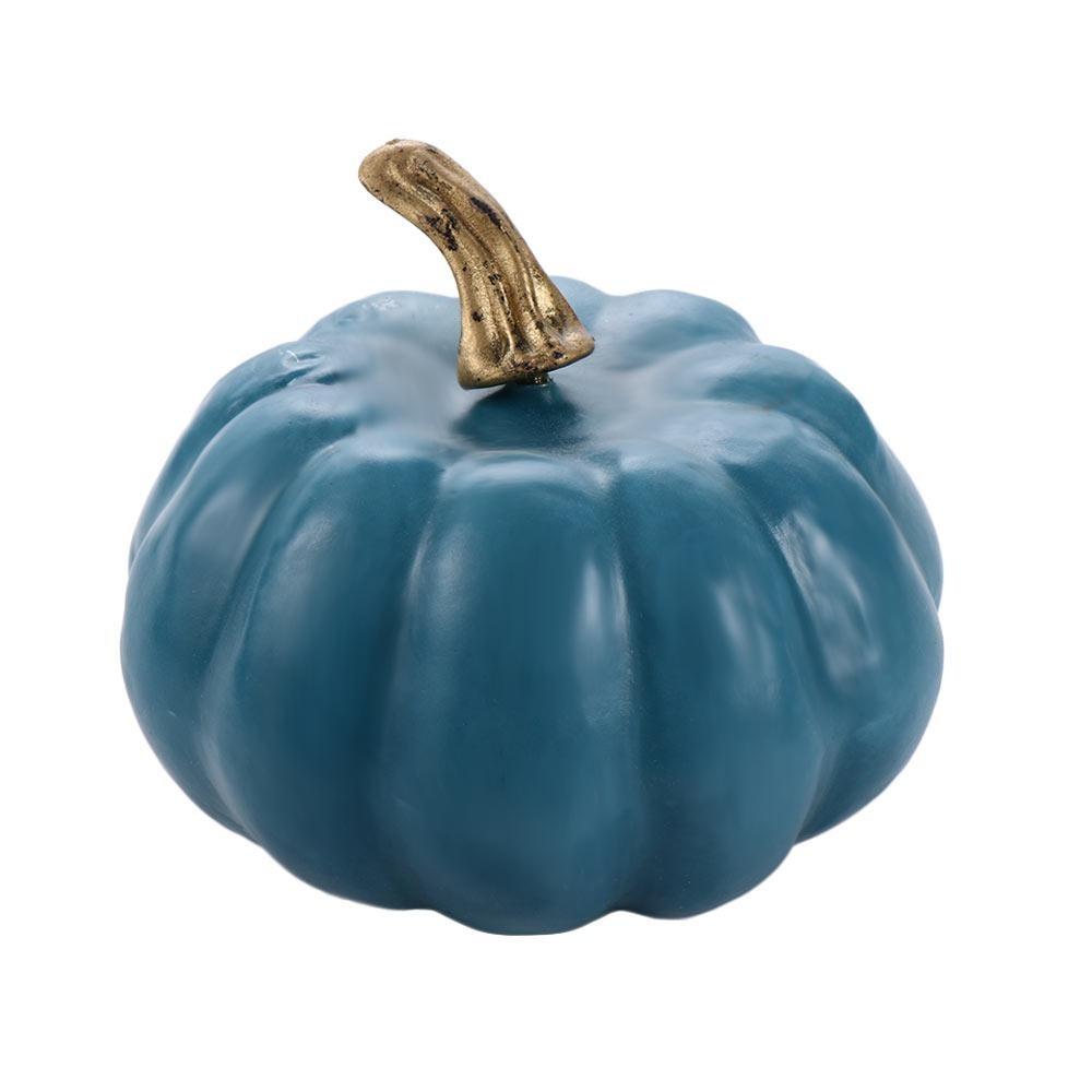 Fake Vegetable Artificial Pumpkin Halloween Decoration Fall Harvest Decor Simulation Pumpkin Model