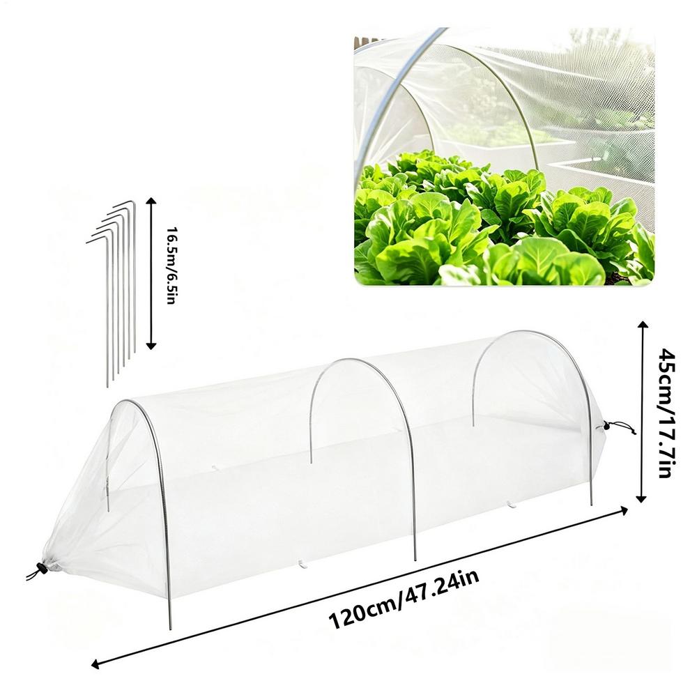 Garden Netting Covers For Raised Beds Fine Mesh Weatherproof Garden Raised Bed Cover For Outdoor Patio Backyard Strawberry