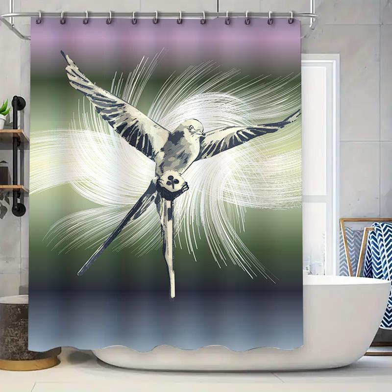 

Seashell Shower Curtain Bathing Room Decor Waterproof Fabric Printing 3D Print Bathroom Decorations Home Textile (Mixed Colors) 90x180cm
