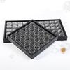 1 Satz Vitrine Diamant Edelstein Aufbewahrungsbox Kleine Runde Kunststoffbehälter Box Schmuck Organizer Behälter mit Schaumstoff
