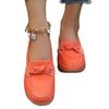 Women's Plus Size Round Toe Slip-On Loafers, Casual Everyday Flats