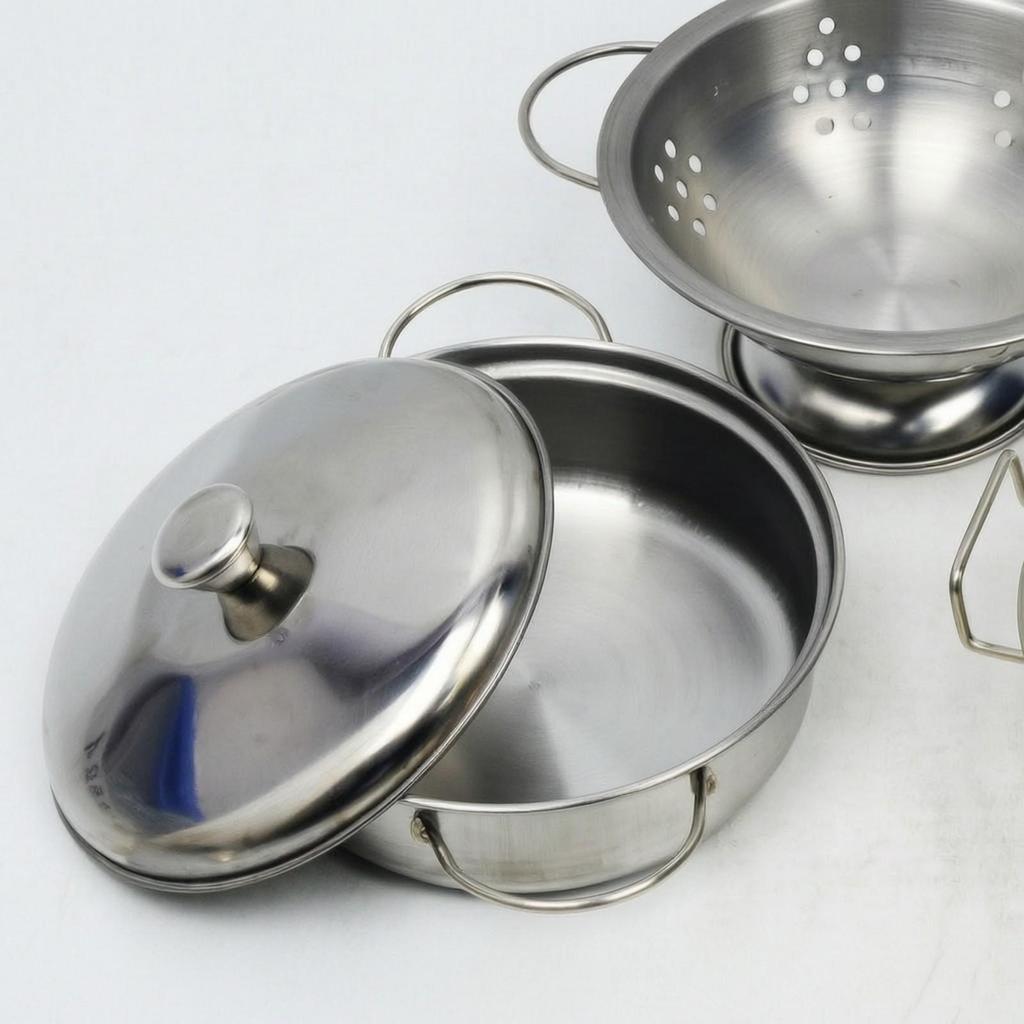 Toy Pots and Pans Set Mini Deluxe for Toddlers