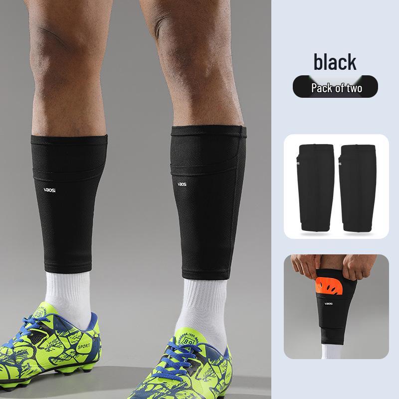 VBOSI Non-Slip Breathable Football Shin Guard Socks for Outdoor Sports