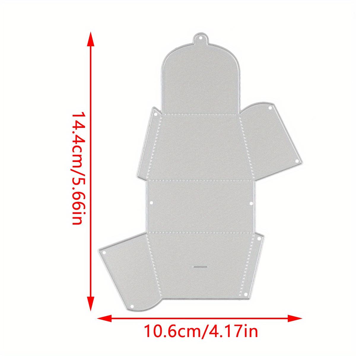 

Коробка для дамской сумочки, изготовленная из золотистого материала, используется в качестве вырубного штампа для шаблонов для скрапбукинга своими руками, альбомов, марок, поделок, тисненых бумажных открыток.