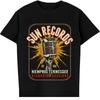 Omericon New Retro Rock Tshirt Sun Records Memphis 1952 Unisexs Square Top Personality Casual Simple Street Fashion Couples Tops