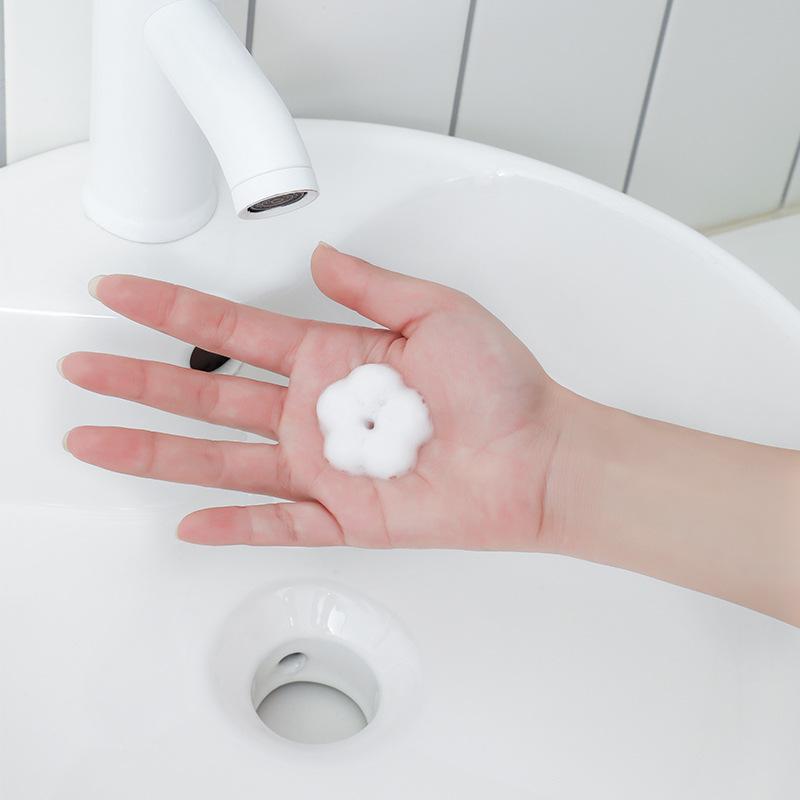 Cute Press-Type Flower Foam Dispenser for Lotion, Shower Gel, and Hand Soap